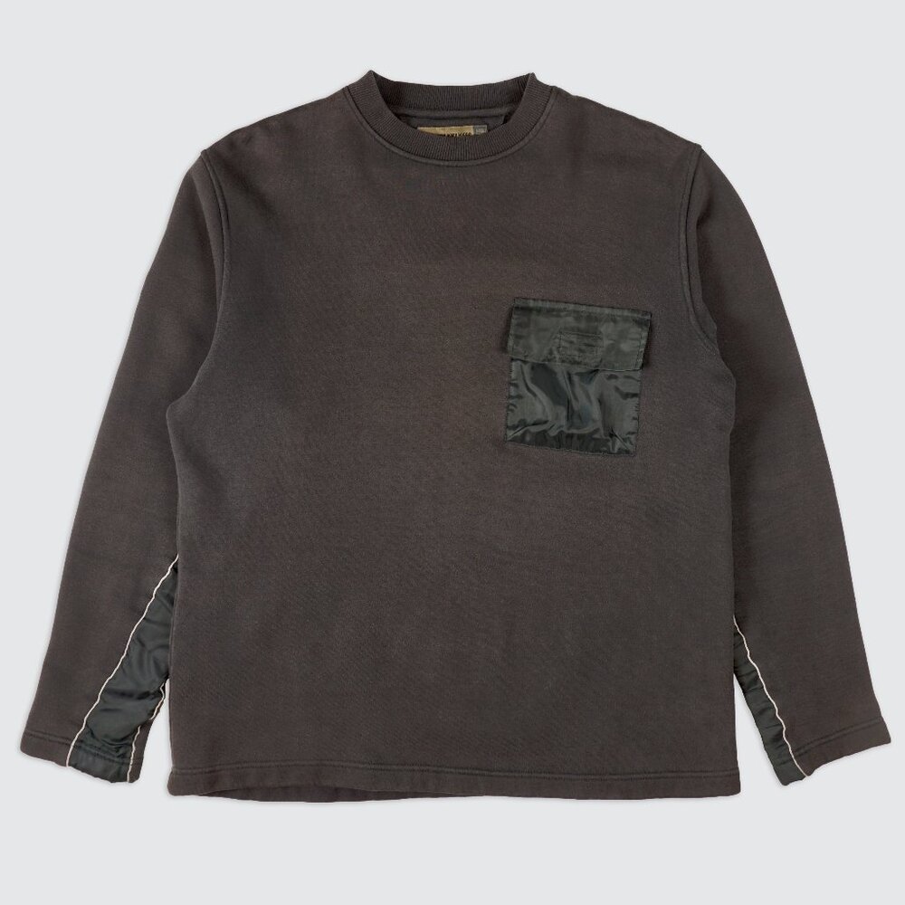 Hangar Work Bomb Boogie Panelled Crewneck Sweatshirt